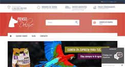 Desktop Screenshot of piensodeluxe.com